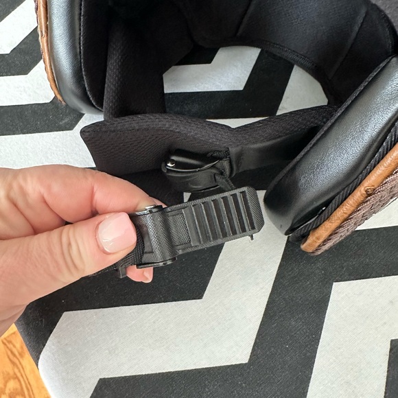 Vintage 3/4 Half Shell Adult Helmet - Picture 7 of 12